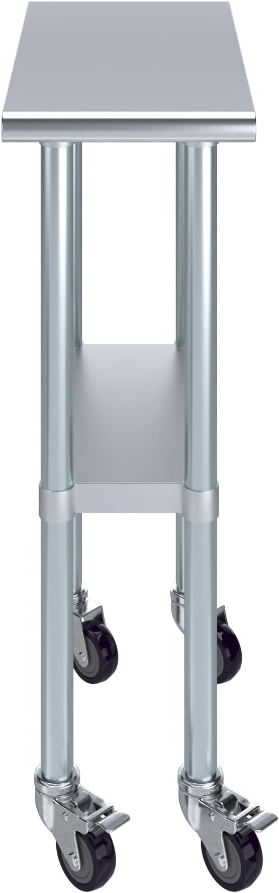 AmGood 12" Long x 24" Deep Stainless Steel Table - Image 2