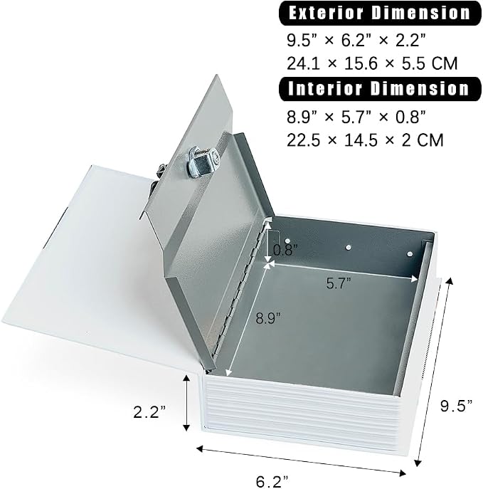 Diversion Book Safe Storage Box - Image 2