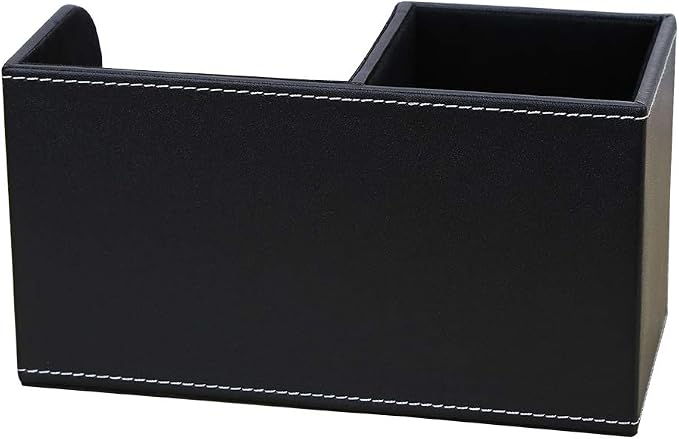 KINGFOM Desk Organizer Office Supplies Caddy Pu Leather Multi-function Storage - Image 8