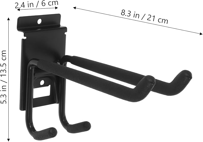 Heavy Duty Garage Storage Hook for Tools and Ladders Sturdy Wall Mount Utility - Image 2
