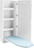Wall Mounted Ironing Board Cabinet, Swiveling Ironing Board by Unknown