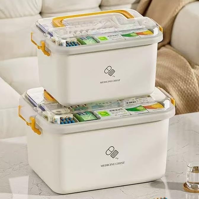 Plastic Medicine Storage Organizer & First Aid Box, Medicine Box - Image 6