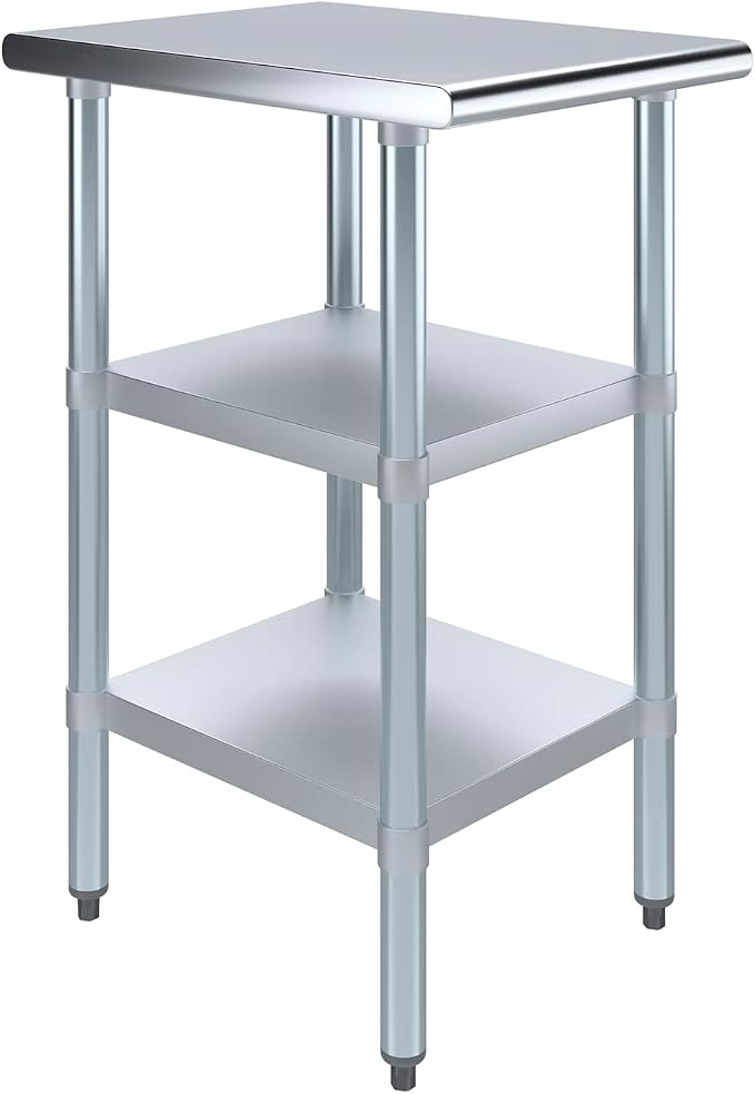 AmGood Stainless Steel Work Table by AmGood
