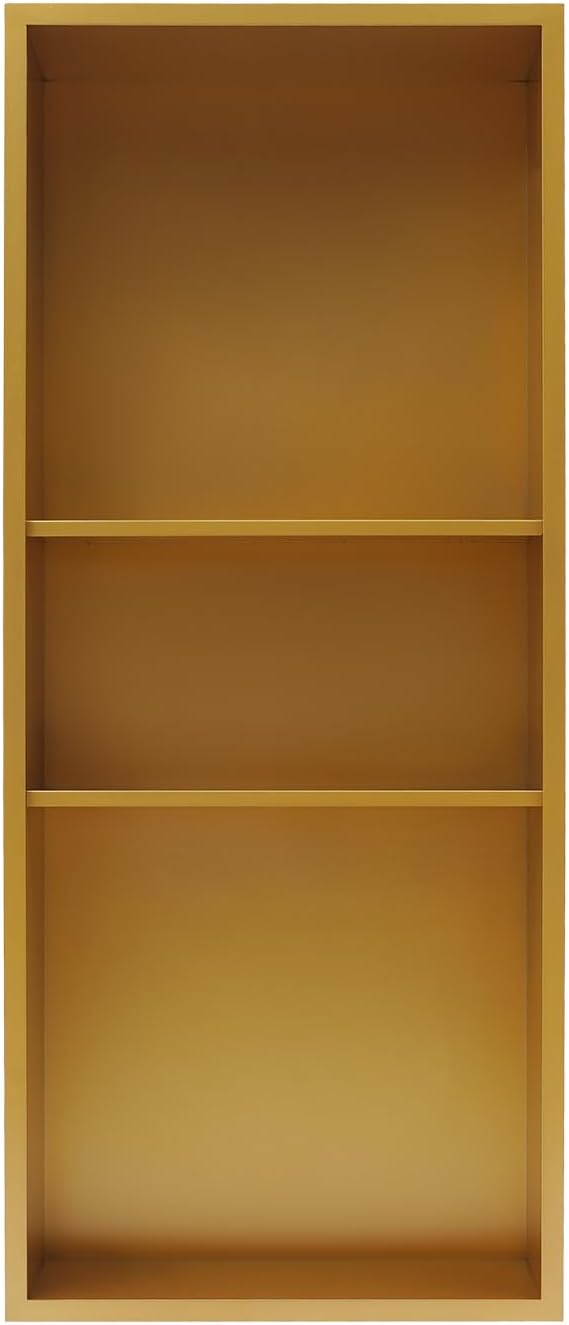 13" X 31" Stainless Steel Shower Niche, Rimless Bathroom Wall Niche - Image 6