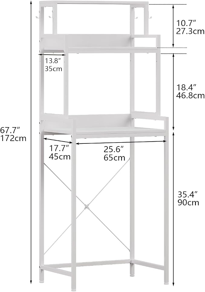 3-Tier Kitchen Bakers Rack - Image 3