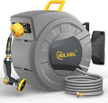 SILVEL 1/2 in x 110 FT Retractable Garden Hose Reel, UV Resistant Heavy Duty by SILVEL