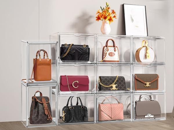 10 Pack Clear Thicken Sturdy Shoe Storage Organizer - Image 8