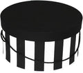 Sarah's Hat Boxes Classic Wide Stripe Hat Box – 12.75" x 6.5" Handmade in USA – by SarahsHatBoxes