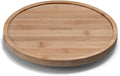 9.75" Bamboo Lazy Susan Revolution Turntable w/Rim – Rotating Bamboo Organizer by TheLazySusanRevolution