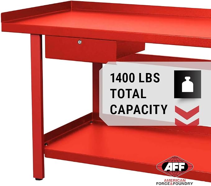 AFF 3995 Heavy-Duty Workbench, 1 Drawer, 300 lb Capacity - Image 7