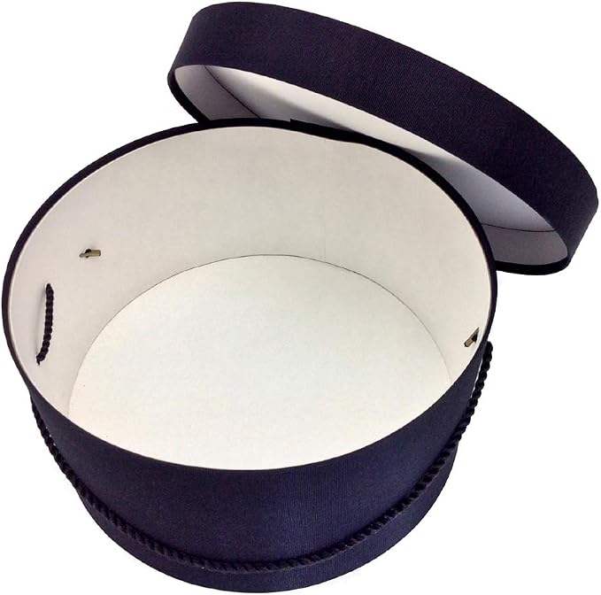 Sarah's Hat Boxes Classic Black Hat Box – 16.75" x 8.5" Handmade in USA – - Image 3