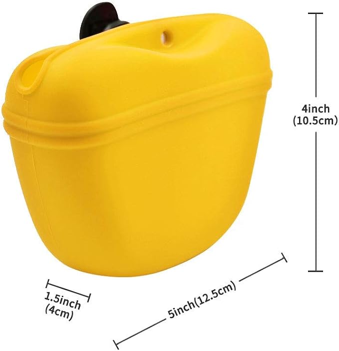 RoyalCare Silicone Dog Treat Pouch-Small Training Bag-Portable Dog Treat Bag - Image 2