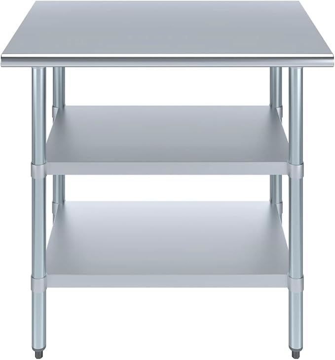AmGood Stainless Steel Work Table - Image 2