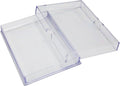 10 Pack Clear Acrylic Card Storage Boxes by GaryPlasticPackaging