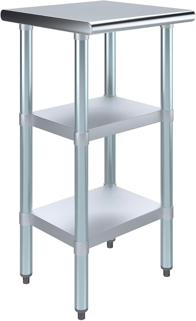 AmGood Stainless Steel Work Table by AmGood
