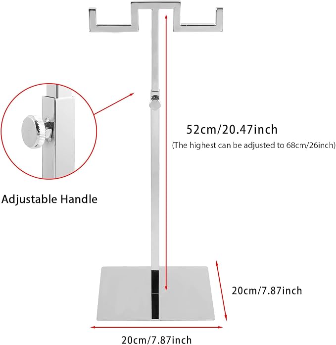 Polmart Countertop Adjustable Double-Hanger Display Stand - Image 4