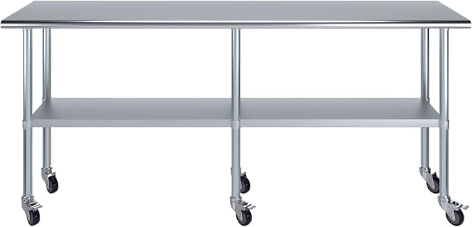 AmGood Stainless Steel Work Table - Image 2