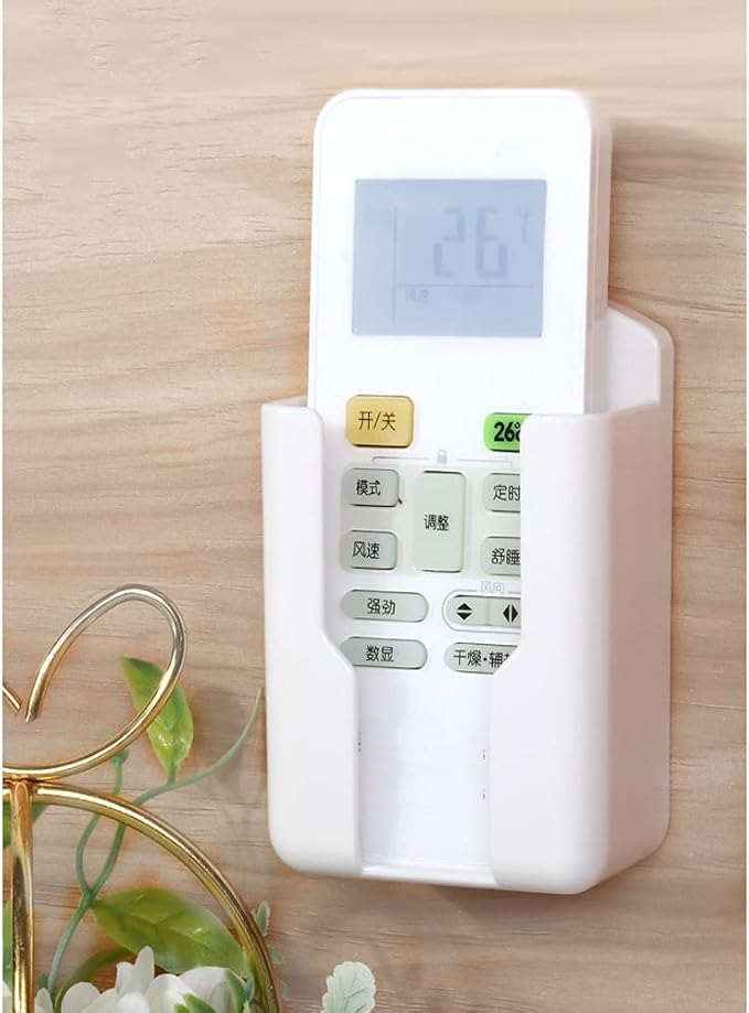 2 Pcs Wall Mount Remote Control Holder Media Player Controller Holder, - Image 4