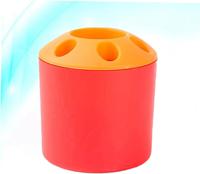 TEHAUX Toothbrush Stand Holder Plastic Organizer - Image 5