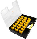 SE Adjustable 26-Compartment Plastic Storage Box by SE