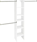 ClosetMaid SuiteSymphony Wood Closet Organizer Starter Kit by ClosetMaid