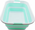 SAMMART 42L Collapsible Plastic Laundry Basket by SAMMART
