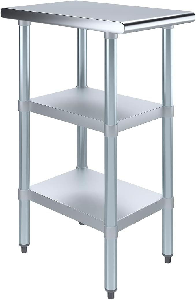 AmGood Stainless Steel Work Table by AmGood