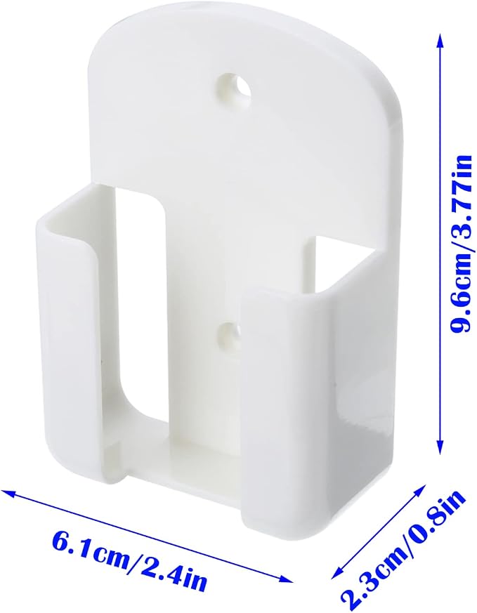 Mantouxixi 2Pcs Remote Control Holder Rack Wall Mount Media Organizer Storage - Image 4