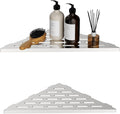 2-Pack 10" Wall Mounted Corner Shower Shelf by DROPINKITCHENSINK