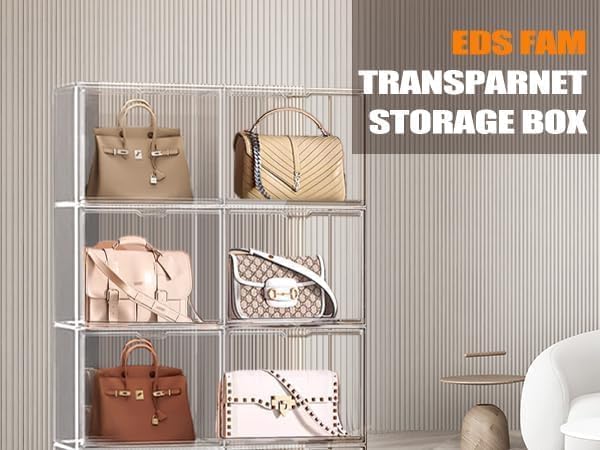 10 Pack Clear Thicken Sturdy Shoe Storage Organizer - Image 7