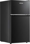 Upstreman 3.2 Cu.Ft Mini Fridge by Upstreman