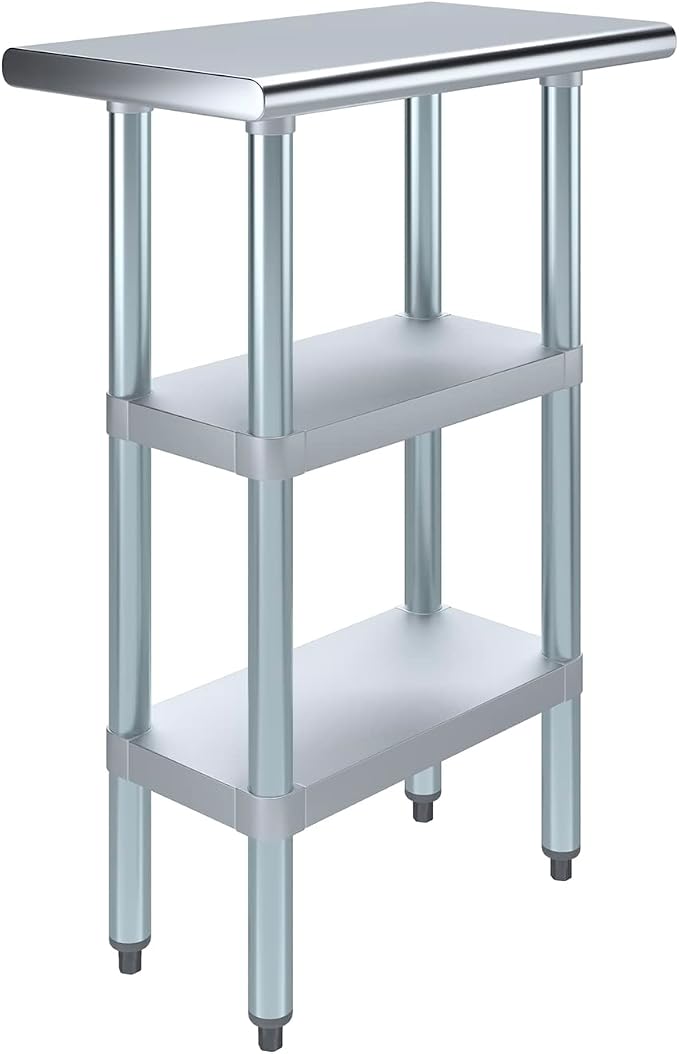 AmGood Stainless Steel Work Table by AmGood