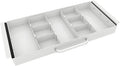 Large Size Under Desk Slide out Pencil Drawer White by GOME