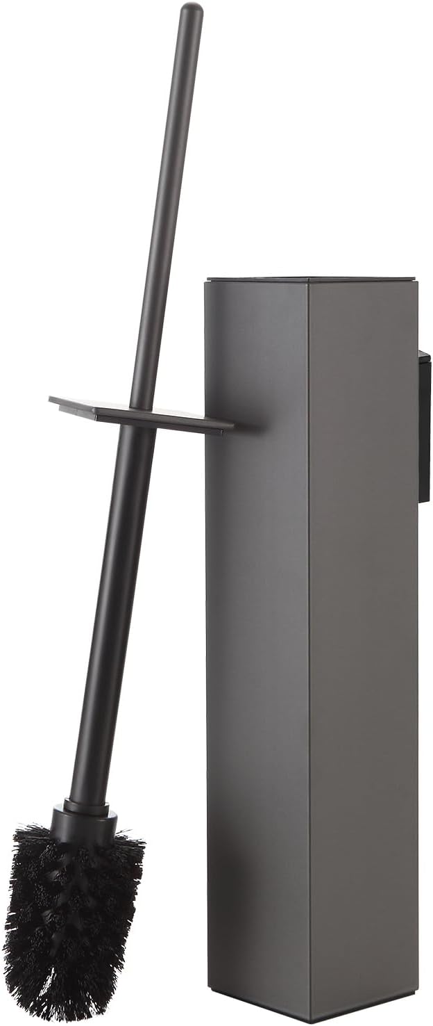 BGL Toilet Brush and Holder Set Gun Grey Wall Mounted by BGL