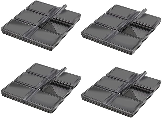 Acuvar 48 Slot SD/SDHC Memory Card Hard Plastic Case – Durable ABS Portable SD by Acuvar