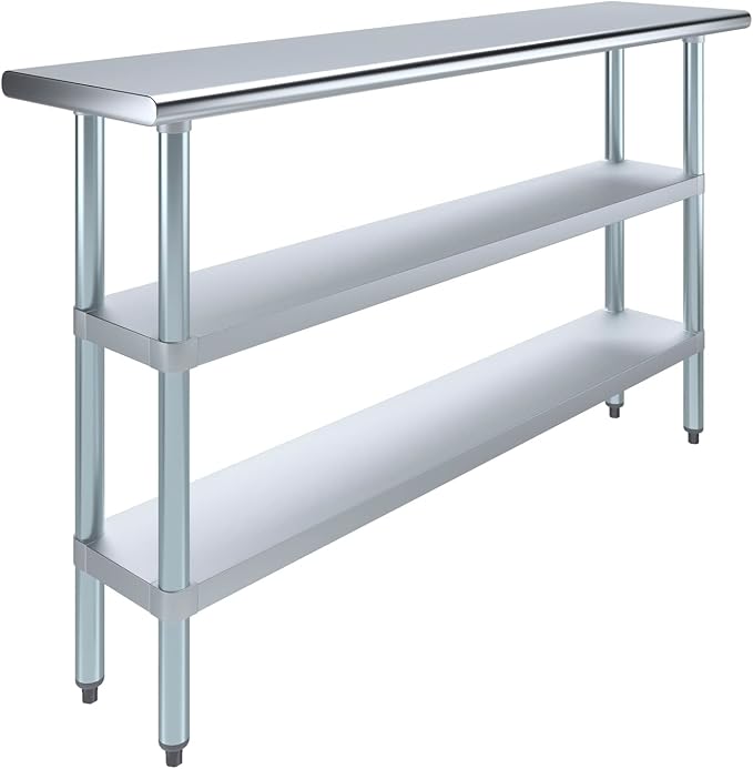 AmGood Stainless Steel Work Table by AmGood