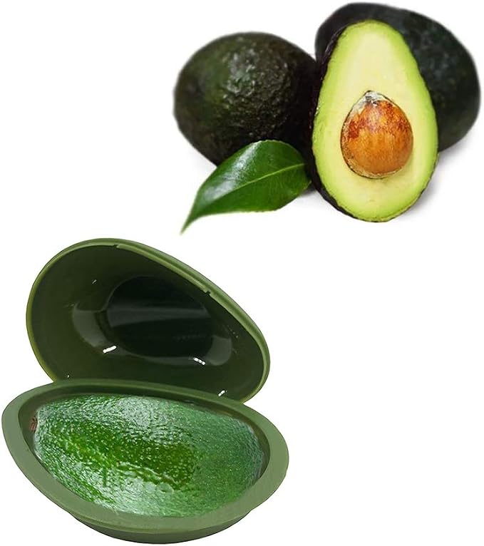 5 Pieces Fruit and Vegetable Shaped Savers Keepers Storage Containers - Image 4