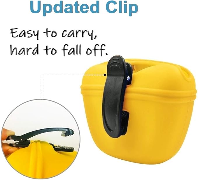 RoyalCare Silicone Dog Treat Pouch-Small Training Bag-Portable Dog Treat Bag - Image 3