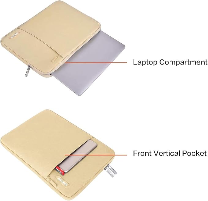 MOSISO Laptop Case 13.3 inch, 13-13.3 inch Laptop Sleeve Compatible - Image 4