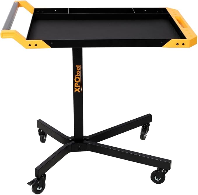 Adjustable Height Mobile Work Table, Rolling Work Bench - Image 5