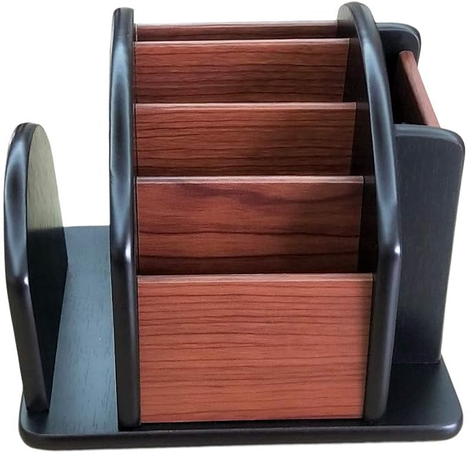 Revolving Remote control caddy, Wooden pen holder by YCL+YUCHUNLIN