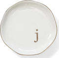 HOME SMILE Initials Ring Dish Jewery Tray by HOMESMILE
