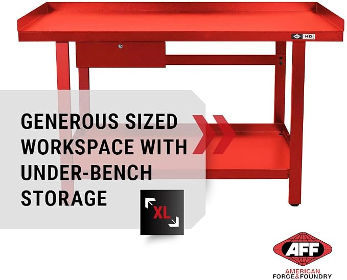 AFF 3995 Heavy-Duty Workbench, 1 Drawer, 300 lb Capacity - Image 3