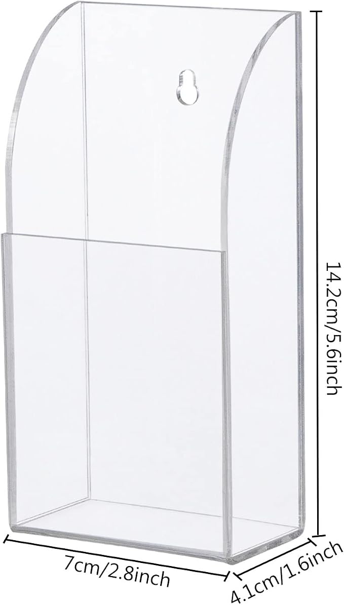 Yeeco Acrylic Remote Holder Wall Mount - Image 2