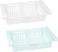 Refrigerator Drawer Organizer 2 Packs Retractable Drawer Refrigerator Storage by JANKOW