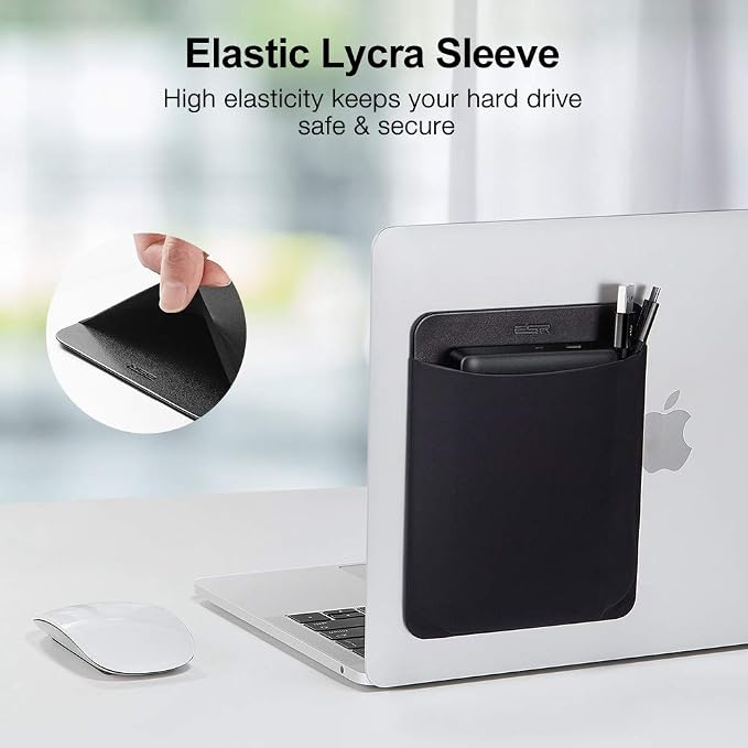 ESR Portable External Hard Drive Carrying Case, Pouch Holder - Image 3