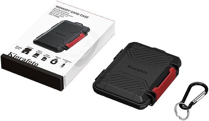 22 Slots SD MicroSD Memory Card Case, IP67 Waterproof Anti-Shock Memory Card - Image 9