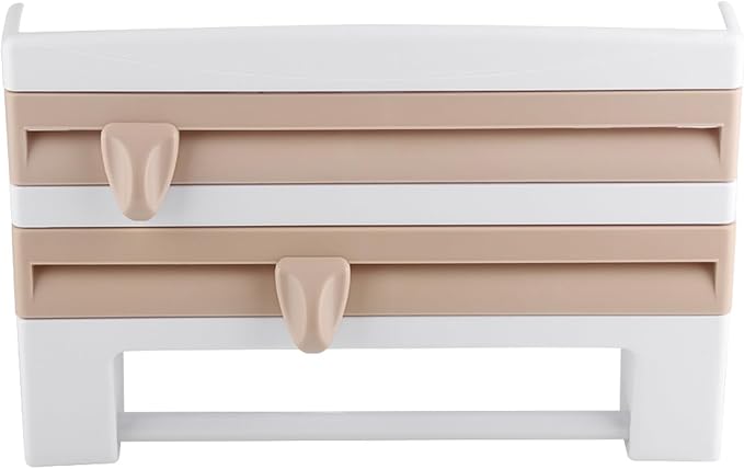 GOTOTOP Kitchen Cling Film Holder, WallMounted Organizer - Image 9