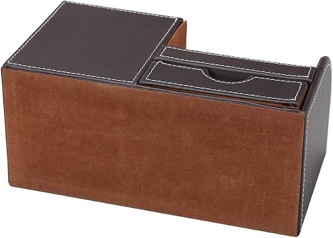 KINGFOM Desk Organizer Office Supplies Caddy Pu Leather Multi-function Storage - Image 8