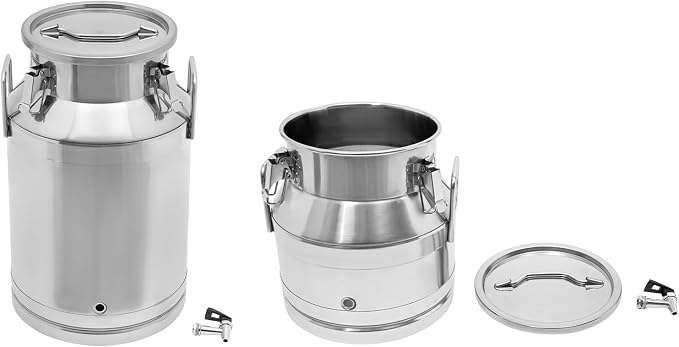 12~60L Heavy-duty 201 Stainless Steel Milk Can - Image 5